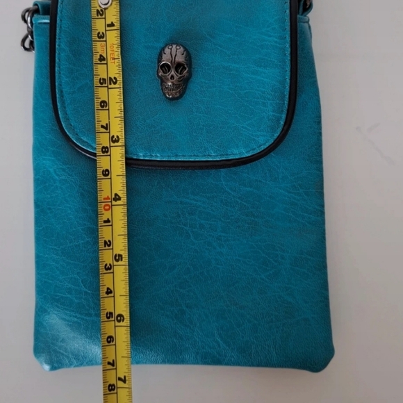 Bad Day Bag Moi Rebelle Green Blue Small Cross Body Bag - Picture 6 of 7